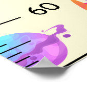 Groeigrafiek ruimte en raket poster (Hoek)