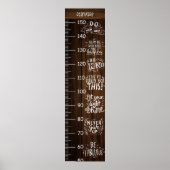 Groeigrafiek Schattigee offertes Poster (Voorkant)