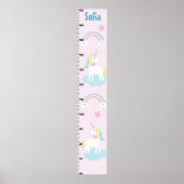 Groeigrafiek Unicorn & Rainbows houdt op 8x44! Poster (Voorkant)