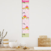 Groeigrafiek van de Groei van de Tak van de Tortel Poster (Keuken)