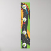 Groeigrafiek van de Grote Prijs. Poster (Voorkant)