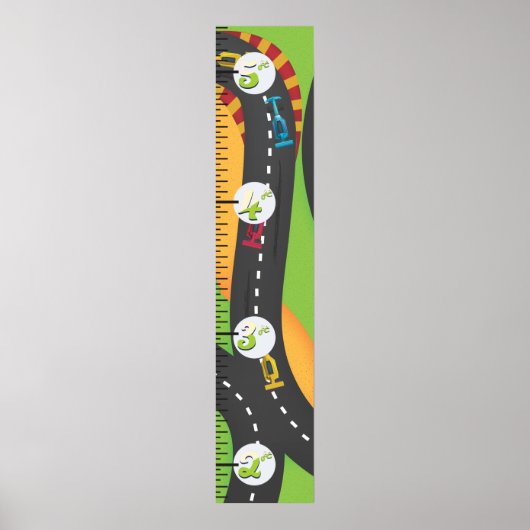 Groeigrafiek van de Grote Prijs. Poster (Voorkant)