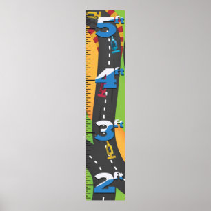 Groeigrafiek van de Grote Prijs. Poster