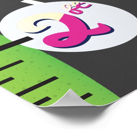 Groeigrafiek van de Grote Prijs. Poster (Hoek)