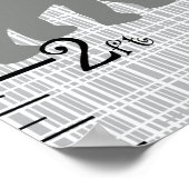 Groeigrafiek voor sport en dieren: 8 x 44! poster (Hoek)