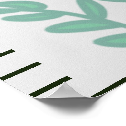 Groeigrafiek zeeduivel Zee Poster (Hoek)