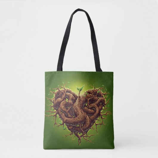 Groeiliefde Tote Bag (Voorkant)