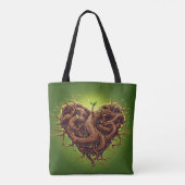 Groeiliefde Tote Bag (Achterkant)