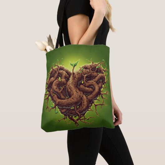 Groeiliefde Tote Bag (Dichtbij)