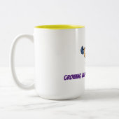 GROEIOUD IS NIET VOOR DE ZWAKKE mok (Links)