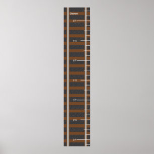 Groeioverzicht spoorwegen poster