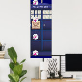 Groeioverzicht van de Britse politiedoos. Poster (Thuiskantoor)