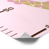 Groeioverzicht van oerwoud Jill/Girl Dieren houdt Poster (Hoek)