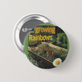 Groeiregenbogen | Pin Ronde Button 5,7 Cm (Voorkant /achterkant)