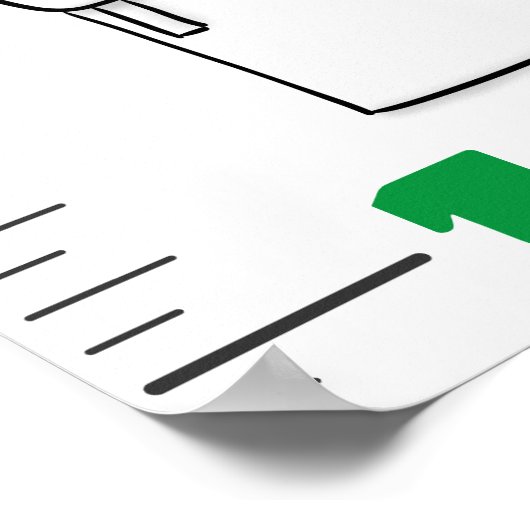 Groeischema voor de cartoon van elektronica poster (Hoek)