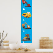 Groeischema voor de groei van de cartoon van het l poster (Keuken)