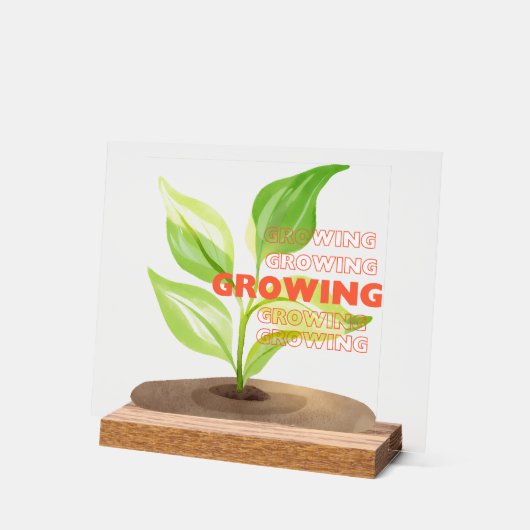 Groeisterk Acryl Bord (Hoek)