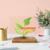 Groeisterk Acryl Bord (Huwelijk)