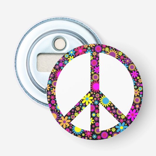 GROEISVREDESSIGN BUTTON FLESOPENER (Voorkant)