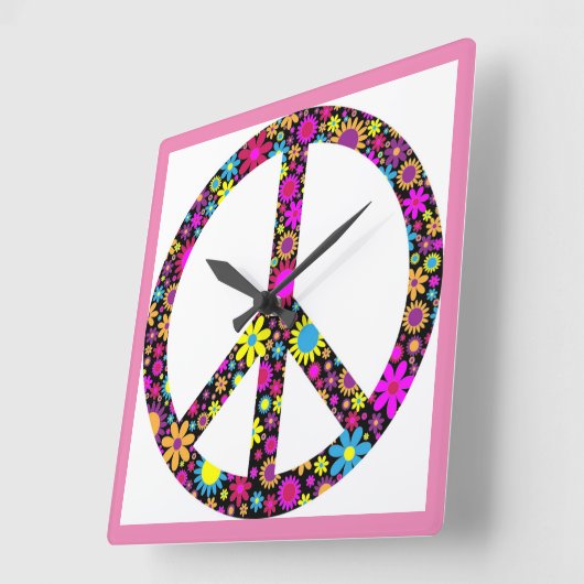 GROEISVREDESSIGN VIERKANTE KLOK (Hoek)