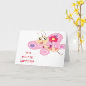 GROeit ZO SNEL/ZO ZOET DAT JE "1 VANDAG" BENT Kaart (Gele Bloem)