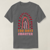 Groen 100 dagen slimmer t-shirt (Design voorkant)
