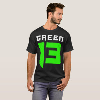 Groen 13 Logo (zwart) T-shirt