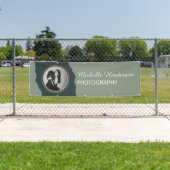 Groen 1 Foto Promotionele Bedrijfsnaam Spandoek (Insitu)