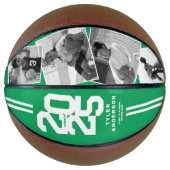 Groen 2025 Afstuderen Senior 4 Foto Basketbal (Voorkant)