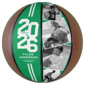 Groen 2025 Afstuderen Senior 4 Foto Basketbal (Verticaal)