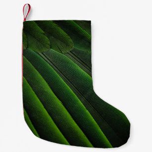 Groen 3D-behang Kleine Kerstsok