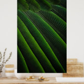 Groen 3D-behang Poster (Keuken)