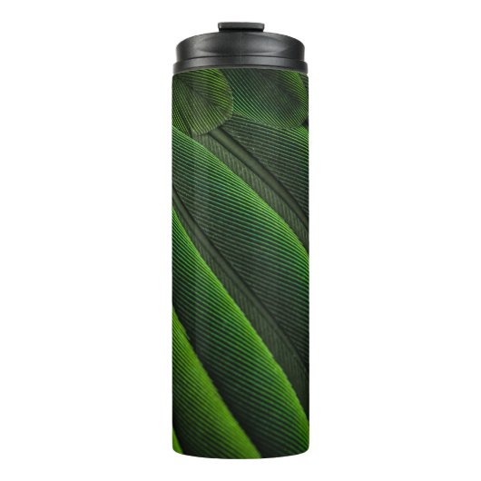 Groen 3D-behang Thermosbeker (Voorkant)