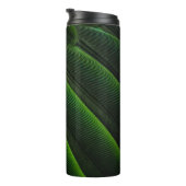 Groen 3D-behang Thermosbeker (Geroteerd rechts)