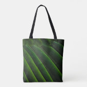 Groen 3D-behang Tote Bag (Achterkant)