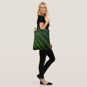 Groen 3D-behang Tote Bag (Op model)