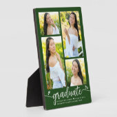 Groen 4 Foto Afstuderen Moderne Calligrafie Harten Fotoplaat (Zijkant)