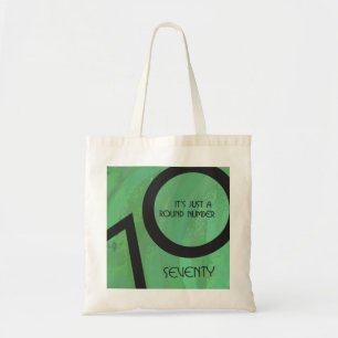 Groen 70 decennium tote bag