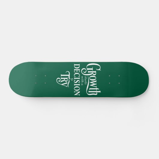 Groen aangepast skateboard - Groei begint (Horizontaal)