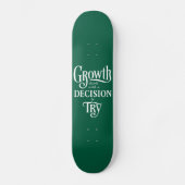 Groen aangepast skateboard - Groei begint (Voorkant)