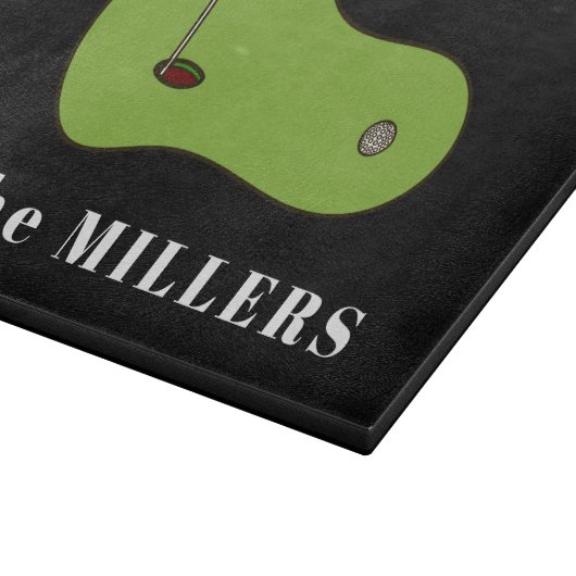 Groen aangepast snijplank (Hoek)