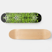 Groen Aangepast Tribal Tattoo Ontwerp Persoonlijk Skateboard (Horizontaal)