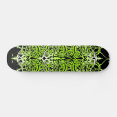 Groen Aangepast Tribal Tattoo Ontwerp Persoonlijk Skateboard (Horizontaal)