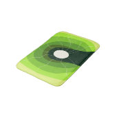 Groen abstract badmat (Gekanteld)