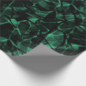 groen abstract cadeaupapier (Hoek)