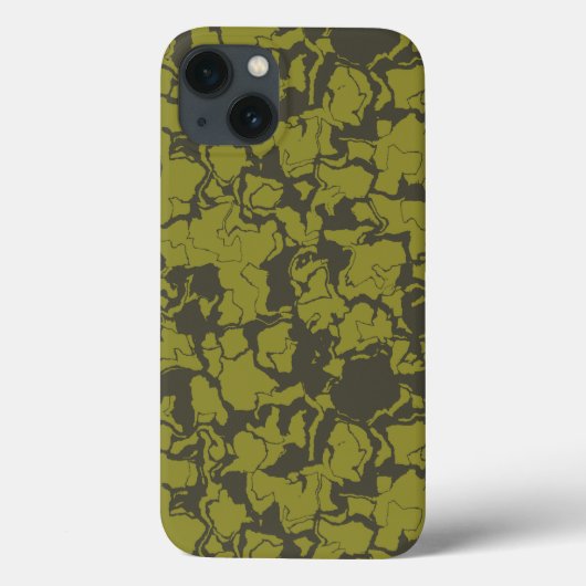groen abstract Case-Mate iPhone case (Achterkant)