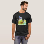 Groen Abstract Darlek T-shirt (Voorkant volledig)