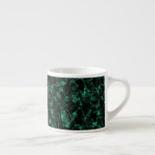 groen abstract espresso kop (Rechts)