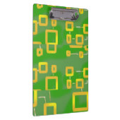 Groen Abstract geometrisch klembord (Rechts)