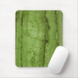 Groen abstract graniet | patroon van steenmarmer muismat